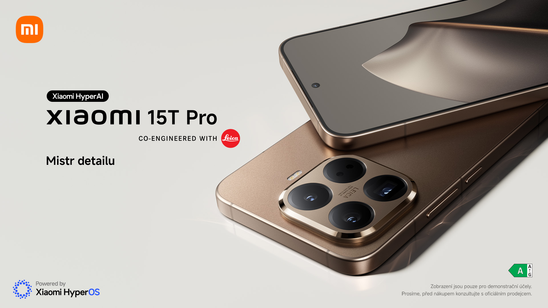 Xiaomi 15T Pro 12/256GB zlatá moka | Mi Store